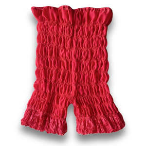 Pop off red - Naughty Bloomer Shorts