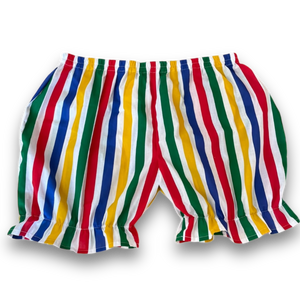 READY TO SHIP - Clowncore Maxi Stripe - Betty's Balloonie Bloomer Shorts