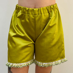 READY TO SHIP - silly slime - Betty Boxers Bloomer Shorts