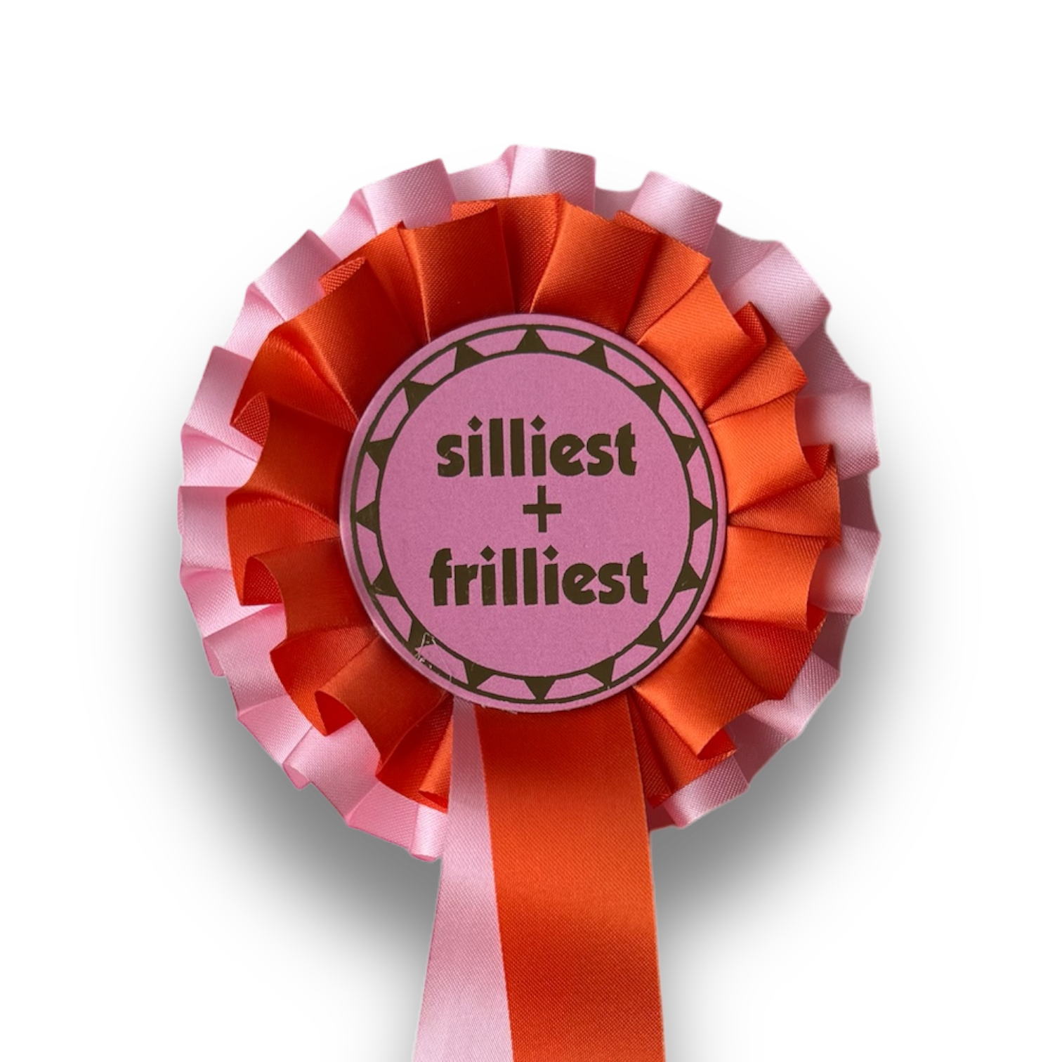 Silliest + Frilliest Rosette