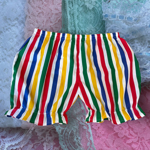 READY TO SHIP - Clowncore Maxi Stripe - Betty's Balloonie Bloomer Shorts